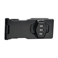 Magideal - Cerradura Mecánica Con Contraseña Para Gabinete, Cerradura Deslizante Con Contraseña, Cerrojo Giratorio Para El Hogar Negro