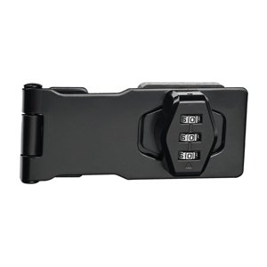 Magideal - Cerradura Mecánica Con Contraseña Para Gabinete, Cerradura Deslizante Con Contraseña, Cerrojo Giratorio Para El Hogar Negro