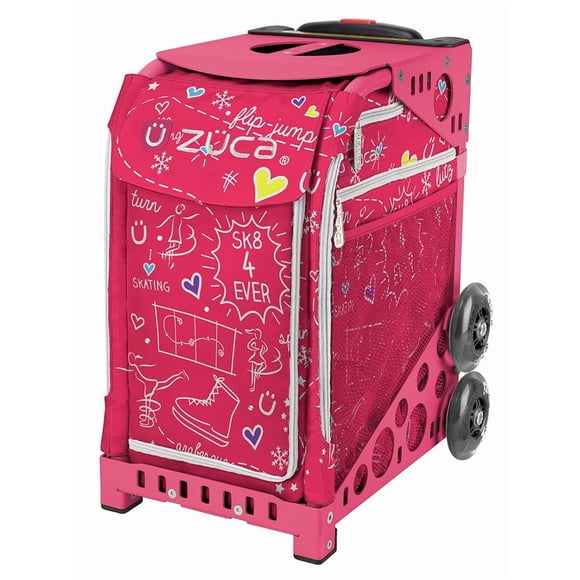 Mochila ZUCA SK8 Sport Rosa con Marco y Ruedas Intermitentes