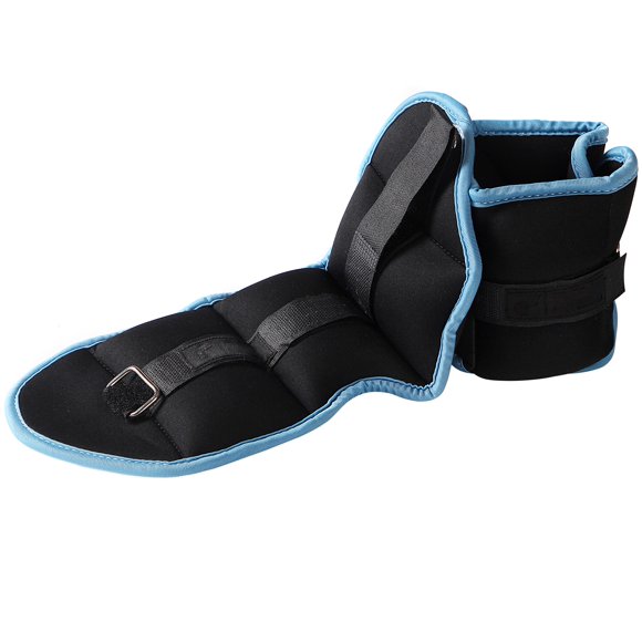 Par de peso en el tobillo JFIT de 1,4 kg con correas ajustables para hombres/mujeres