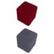 thumbnail image 1 of 2pcs Funda Para Taburete De Pie Estiramiento Otomano Funda Para Taburete Vino Rojo + Gris, 1 of 1