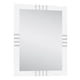 thumbnail image 5 of Espejo Dalí Rectangular - Marco Sandblasting Lineas Blanco, 5 of 6