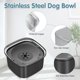 thumbnail image 4 of Plato de Agua para Perros UPSKY 3L de Acero Inoxidable con Alimentador Lento, 4 of 7