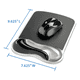 thumbnail image 2 of Mousepad con Descansa Muñecas K62399us, Kensington Gris, 2 of 3