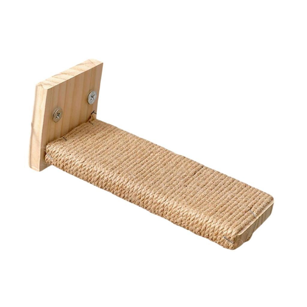 Magideal - Cama De Pared De Gato, Muebles De Pared De Gatito, Instalación Fácil, Actividad Interior, Escalera De Trepaporas De Gato, Poste De Rasguños Para Gatos L