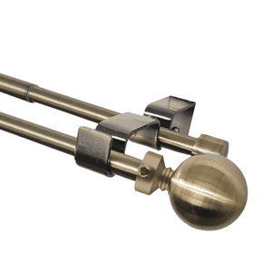 Metalhsa - Set Extensible Muro 75-110 Cm Terminal Bola Color Bronce