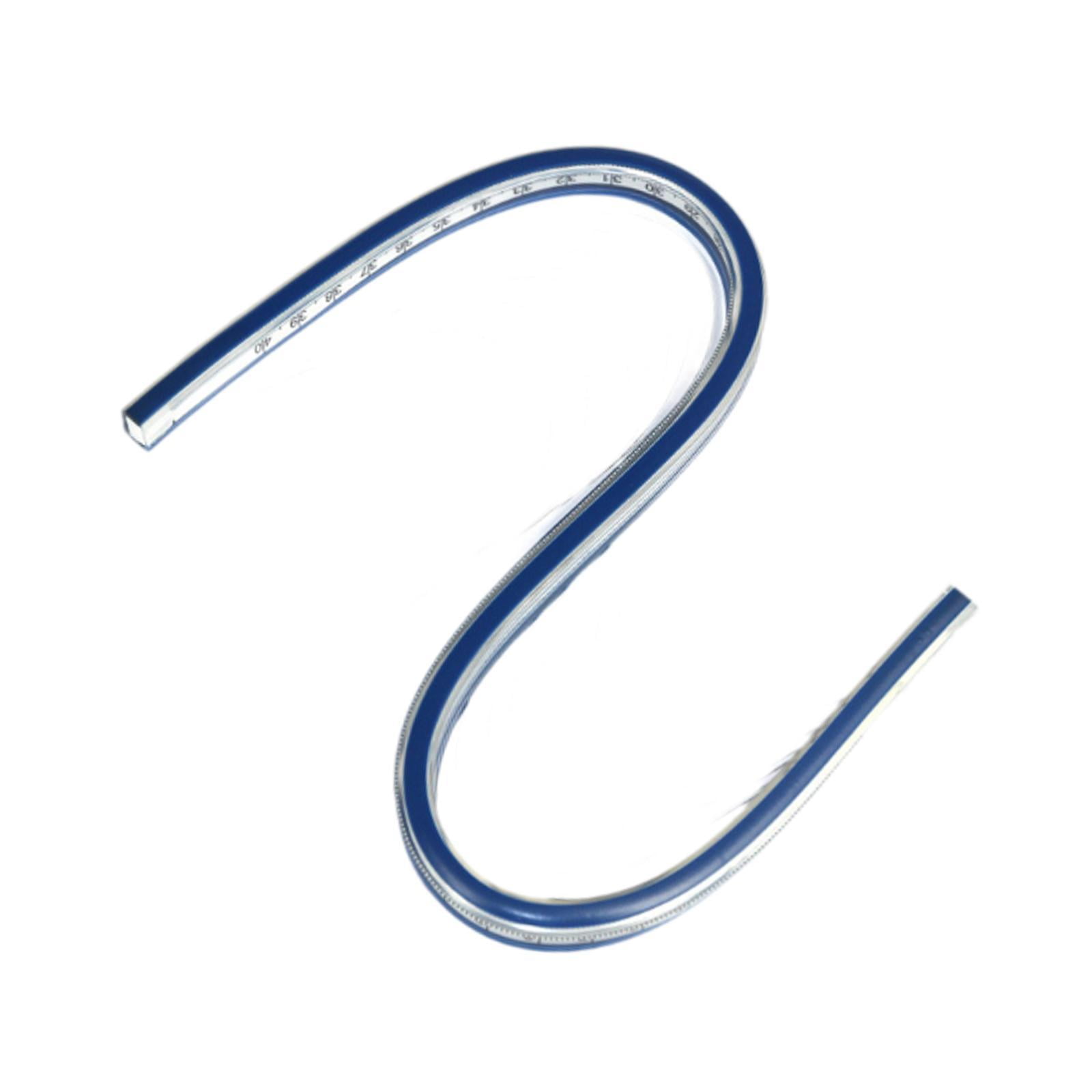 Ioensy - Regla Curva Flexible Regla Curva Flexible Para Gráficos De Pintura A Medida 90 Cm