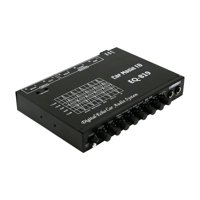 Magideal - Ecualizador De Audio Para Automóvil, Amplificador De Audio Para Automóvil, Salida Delantera Y Trasera Y Subwoofer, Reduce El Ruido, Buena Calidad De