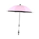 thumbnail image 1 of Sombrilla Universal UV, Toldo Para El Sol, Cochecito De Bebé, Cochecito Con Clip, Paraguas Rosa, 1 of 5