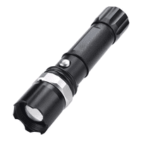 Genérico - Linterna Led Camping Linterna Tactica 18000 Lumens Camping Linterna Negro Luz Blanco