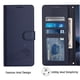 thumbnail image 4 of Funda tipo cartera FOXDOCK para Samsung Galaxy A20/A30 con soporte, ranuras, RFID, diseño de gato, 4 of 5
