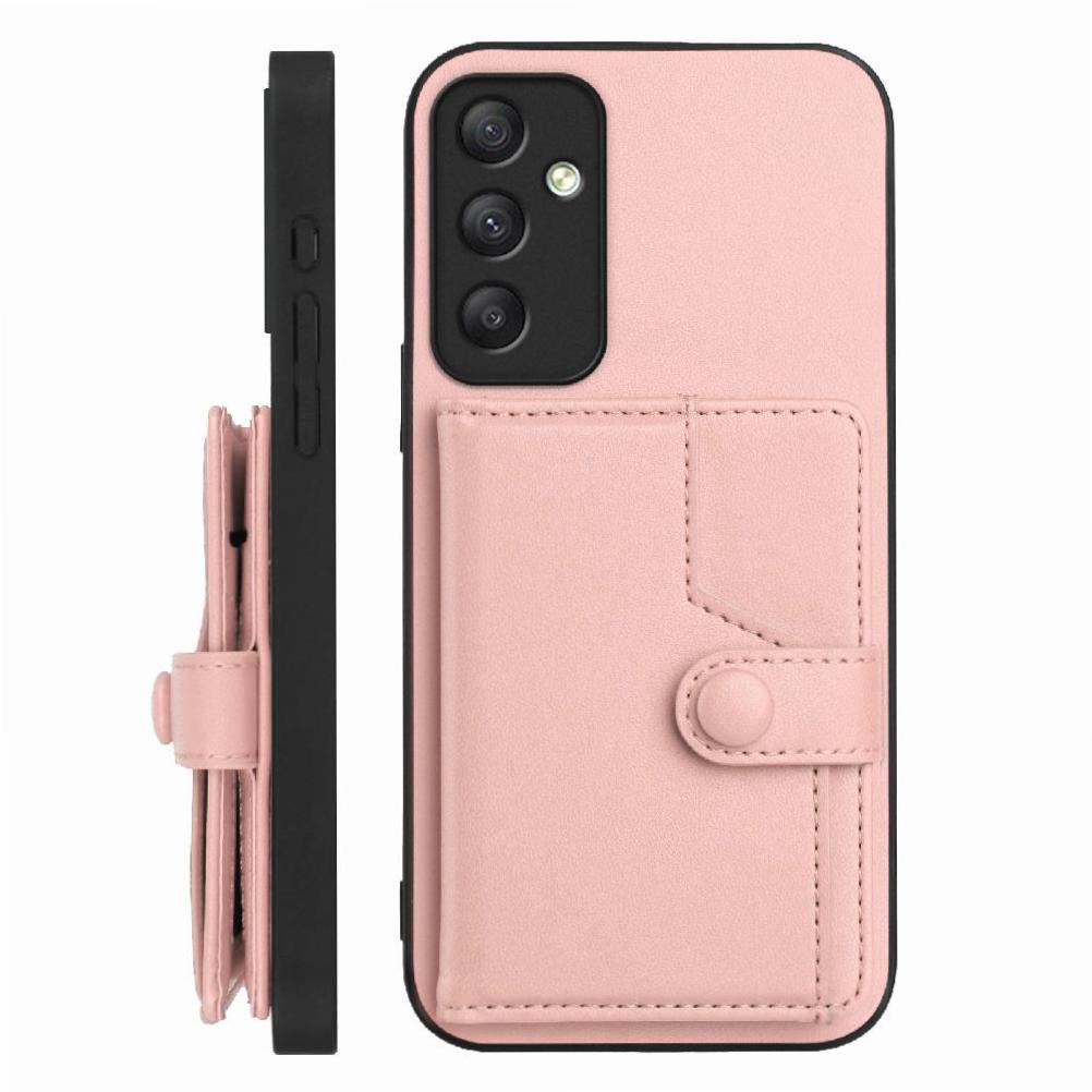 Foxdock Funda Para Samsung Galaxy A35 Con Bloqueo Rfid - Diseño Elegante Con Cierre De Botón