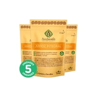 Ambrosia Spa - Pack 5, Arroz Integral 500Gr