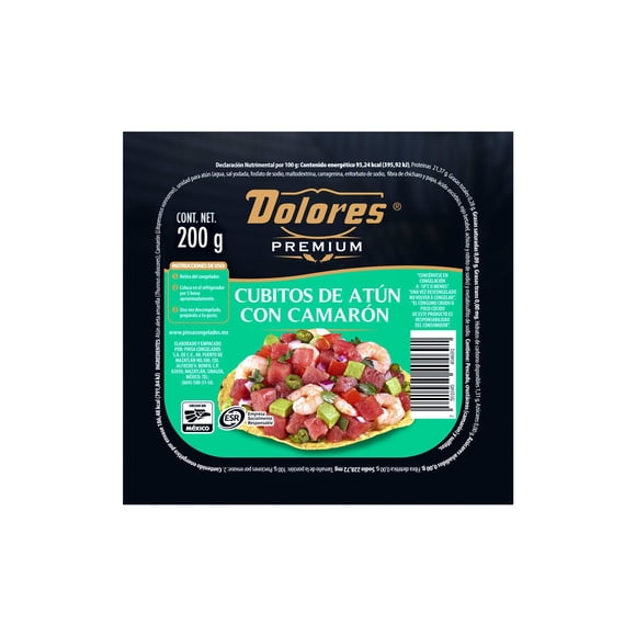 Cubitos Atún Camarón, 200 g