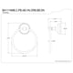 thumbnail image 2 of Toallero Kingston Brass Victorian BA1114ORB 15 cm, 2 of 2