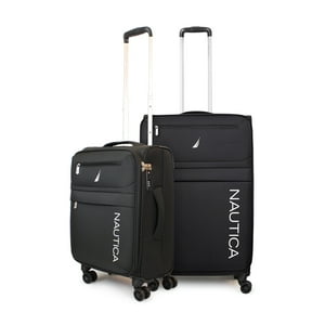 Pack 2 Maletas De Tela S+M Nautica Munich 10K Y 20K Negra