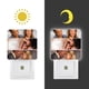 thumbnail image 3 of Madre e Hijos Luz nocturna LED con sensor de anochecer a amanecer para dormitorio, baño, pasillo, escaleras - Lámpara LED nocturna de enchufe, 0.5W - 1 pieza, 3 of 6