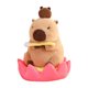 thumbnail image 5 of Lindo Animal De Peluche De Carpincho, Juguete De Peluche De Carpincho Suave Para Adultos, Familia, Adolescentes, 40 Cm Con Loto, 5 of 5
