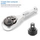 thumbnail image 3 of Ratchet Set, 1/4", 3/8", 1/2" Drive Ratchet Handle Wrench 72-Tooth Quick-Release Reversible, Gift for Men Mechanic Hand Tools, 3 of 3
