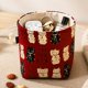 thumbnail image 3 of Cesta de Almacenamiento HAUSFRAU 10x10x13 cm Rojo con Gato de la Suerte, 3 of 5