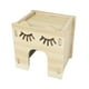 thumbnail image 5 of Casa Para Hámster Y Escondite, Juguete De Exploración De Madera Maciza Para Ratas, Ratones, Chinchilla, Estilo C, 5 of 5