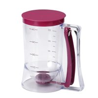 Xusx111 - Pancake Cupcake Bater Dispenser Para Gofres, Muffin Mix, Crepes, Torta Tortas Púrpuras, Cupcake, 900Ml
