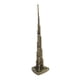 thumbnail image 3 of Aleación Dubai Halifah Tower Satue World Landmark Building Home Decor Bronce, 3 of 5