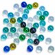 thumbnail image 1 of Marbles POPLAY Beautiful Player, 50 unidades para Marble Games, 1 silbato, 1 of 8