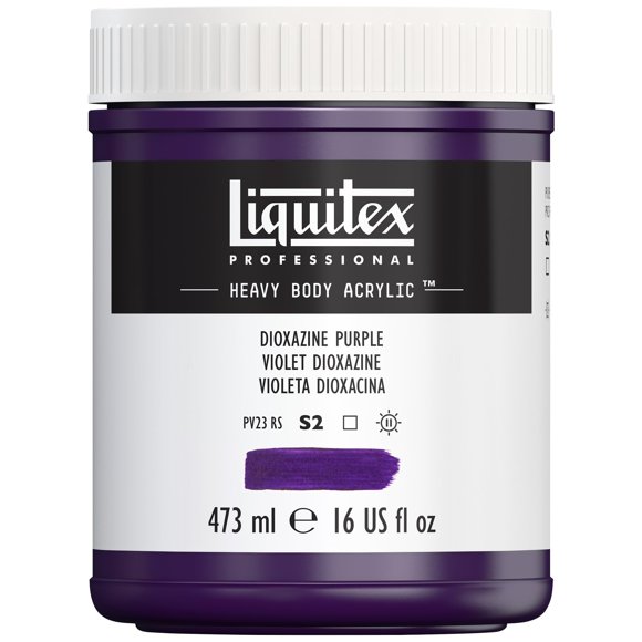 Liquitex Pintura Acrílica 473 ml Púrpura Dioxazina