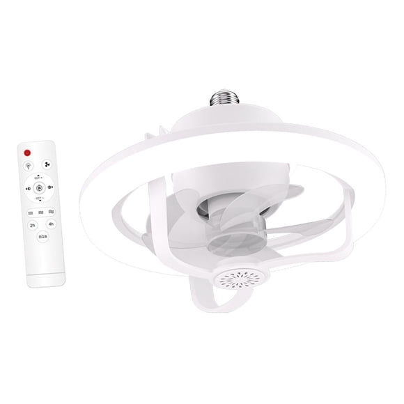 Ventilador De Techo Con Luz De Ventilador De Techo Para Apartamento, Sala De Estudio, Dormitorio
