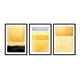 thumbnail image 1 of Set de 3 Cuadros Abstracto Solar con Marco Negro 50x40 CM, 1 of 1