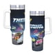 thumbnail image 4 of Robocar Poli Vaso aislado de acero inoxidable con asa, diseño temático, regalo para familia, amigos y fans; incluye pajita y encaja en el portavasos estándar, 40 oz, 4 of 6