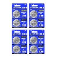 Batería De Litio Uogtnon Cr3032 3V 600Mah - Paquete De 8