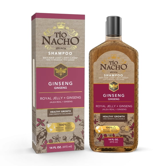 Shampoo Tio Nacho Ginseng Jalea Real 120ml Unisex