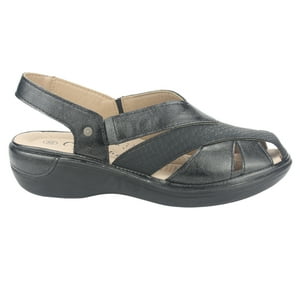 Sandalia Chalada Mujer Mestico-1 Negro Casual