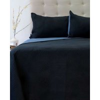 Cubrecama Quilt Bicolor 2 Plazas Doral Mas 2 Almohadas De Regalo