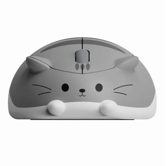 Akko Mouse multi-modo inalámbrico de gato color gris BT3.0/BT5.0/2.4G