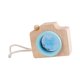thumbnail image 1 of Creativo Mini Juguete De Madera Caleidoscopio Juguete Niño Regalo Diy Cámara Azul, 1 of 5