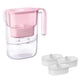 thumbnail image 1 of Jarra con filtro de agua Waterdrop Elfin, capacidad para 7 tazas, color rosa, 1 of 9