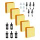 thumbnail image 1 of Kit de filtros de aire YGZICK 5 piezas para Stihl FS89 FS91 FS111, 1 of 6