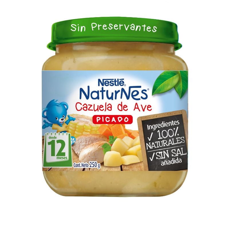 Picado Cazuela De Ave 250 g Nestlé Naturnes
