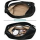thumbnail image 2 of Cartera De Cuero Negra, 2 of 6