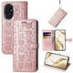 thumbnail image 1 of Funda Cartera FOXDOCK para Honor 200 , Flip PU con Relieve de Gatos y Perros, Tarjetero y Soporte, 1 of 6