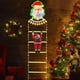thumbnail image 3 of Viejo Pascuero Escalera Luces LED Solar 1.60 CM Amarillo, 3 of 4