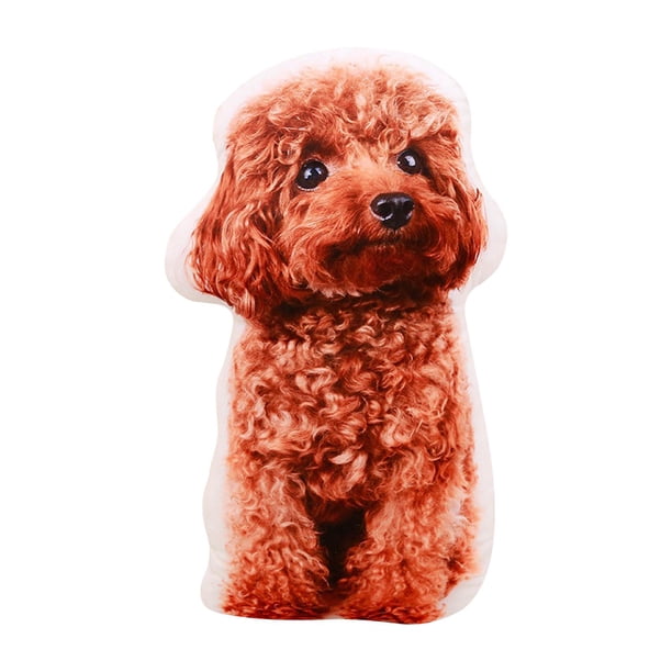 Los Niños De La Almohada De La Felpa De Los Animales 3D Acompañan Los Juguetes Para El Perro Masculino Del Coche De La Sala De Estar Del Favor Del Partido