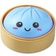 thumbnail image 1 of Juguete Squishy NFOVSMO de dumplings, antiestrés, suave, 9,5 cm, 1 of 6