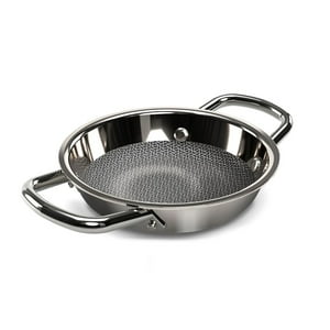 Paila Wens Honey Comb 16Cm Antiadherente Plateado Con Mango