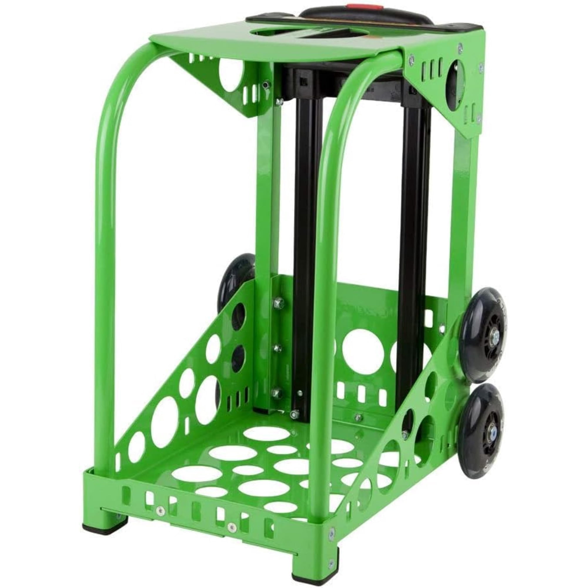 Bolsa De Viaje Zuca Sport De Aleación De Aluminio Verde Con Ruedas Parpadeantes