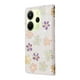 thumbnail image 5 of FOXDOCK Funda Tipo Cartera Floral para Xiaomi Redmi Note 14 4G ,Funda con Tapa de Cuero PU, Protección Antigolpes con Ranuras para Tarjetas y Soporte, 5 of 5