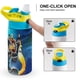 thumbnail image 4 of La leyenda de Korra Botella de Agua con Tapa Pop Top de Un Toque, Acero Inoxidable, a Prueba de Fugas, para Deportes, Botella Infantil azul 12 oz, 4 of 6